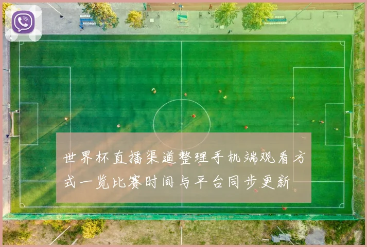 世界杯直播渠道整理手机端观看方式一览比赛时间与平台同步更新